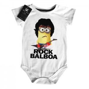 Body Bebê Filme Rock Balboa Minions